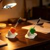 Unique Desk Decor Cute Melting Popsicle Pen Holder, Decorative Stationery Organizer, Desktop Ornament Durable PLA Container for Office And School