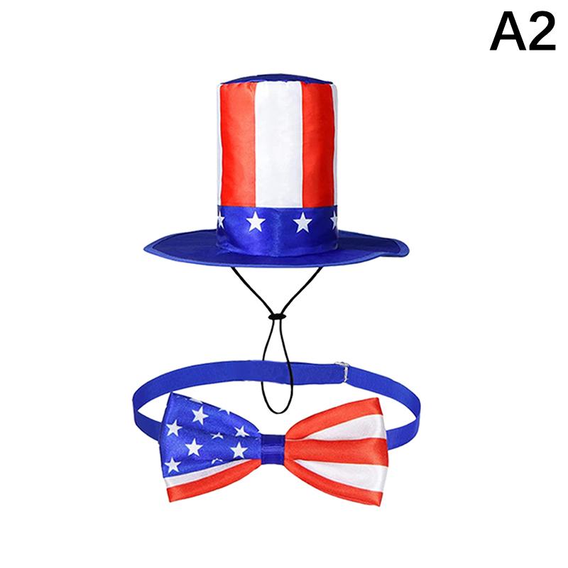 

Independence Day Goose Outfit Set Lawn Porch Patriotic Goose Duck Clothes Outfit For Outdoor Patio Yard Lawn Art Decoration