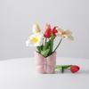 European Creative Bow Vase Living Room Dining Room Holiday Desktop Decoration Ornament Butterfly Surface Carving Design Vases