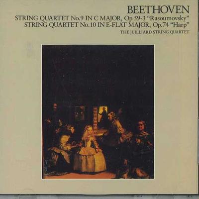 CD JUILLIARD STRING QUARTET - Beethoven String Quartets Nos.9 & 1 FDCA360 CBS 1985 Japan Classical Used