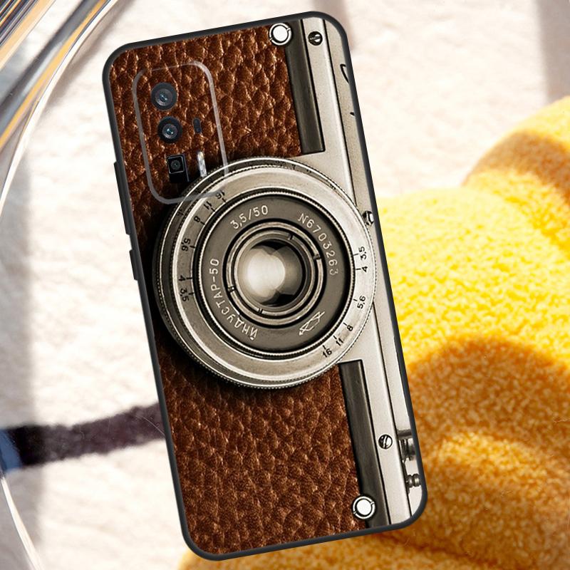 

Retro Camera Vintage Case For POCO X6 Pro M6 X5 X3 M5s F3 F5 Xiaomi 14 Ultra 13 12 Lite 11T 12T 13T Pro Cover Mi 12 Pro