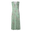 Women's Long Dress Maxi Dress Casual Dress Swing Dress A Line Dress Floral Fashion Streetwear Outdoor Daily Date Print Sleeveless V Neck Dress