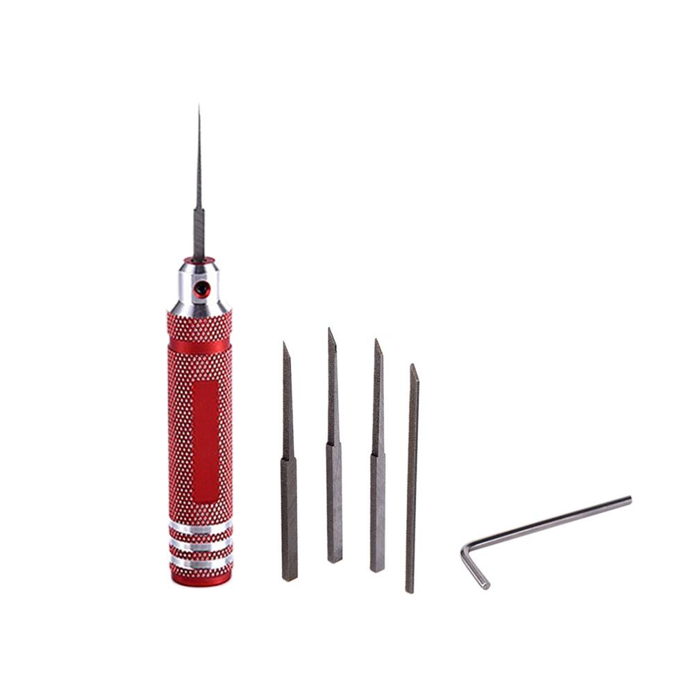 6pcs/set Model Scriber Chisel For RC Car Hex Key Wrench Resin Carved