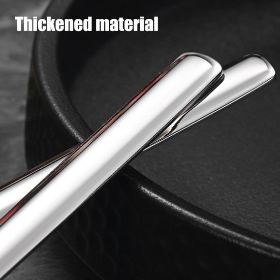 316 Stainless Steel Soup Spoon Cake Dessert Spoon with Long Handle Dishwasher Safe Kids Kitchen Tableware