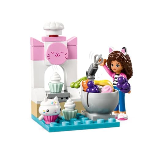 LEGO Gabby's Dollhouse Fun Pastry Chef Play Toy Present Birthday Block Educational Christmas Boys Girls Children 4 Years Old 5 Years Old 6 Years Old P