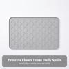 Easy to Wash Silicone Pet Feeding Mat Dishwasher Safe Food with Raised