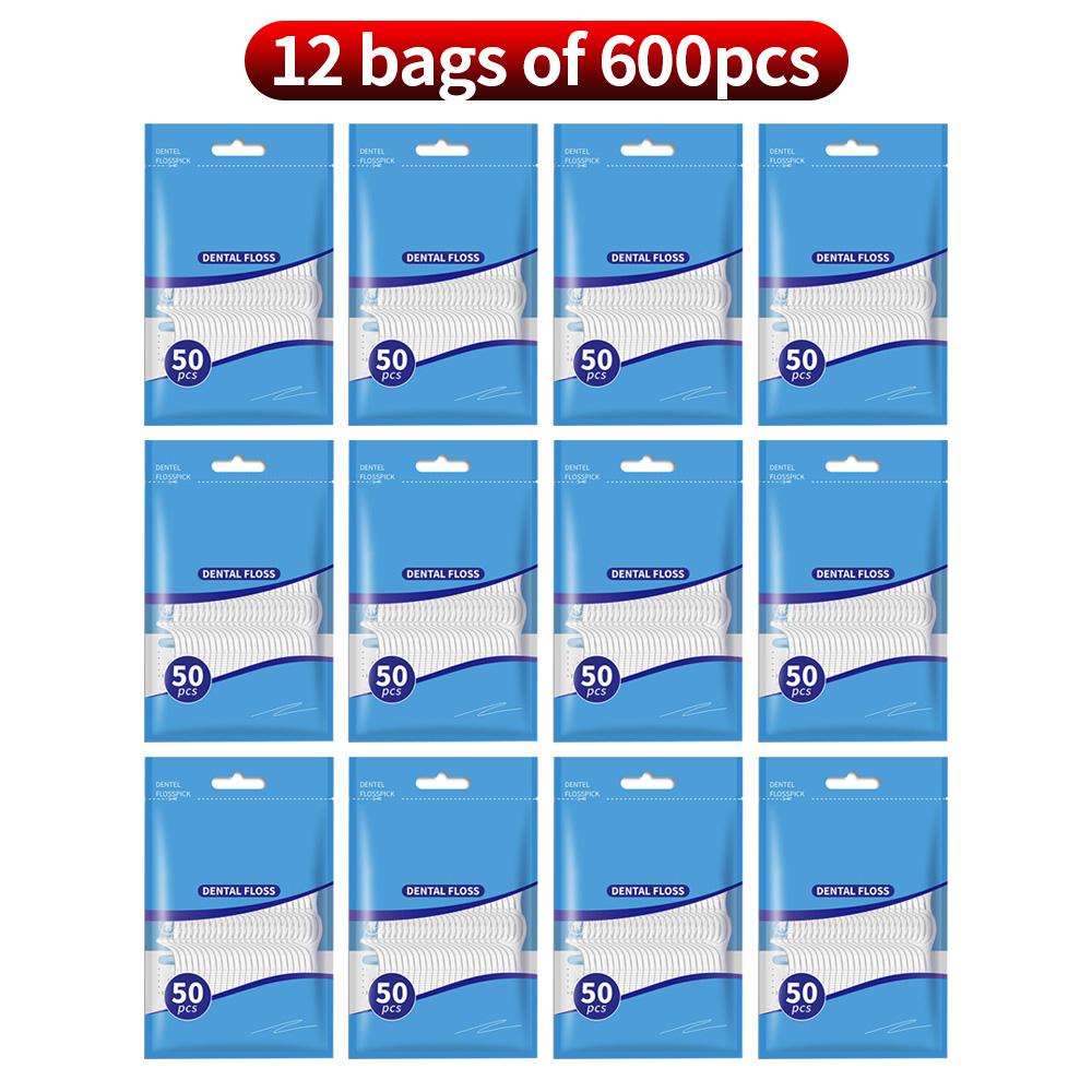 600/300/150/50 Ultra Fine Toothpicks, Household Set, Cleaning Interdental and Oral Care Tools