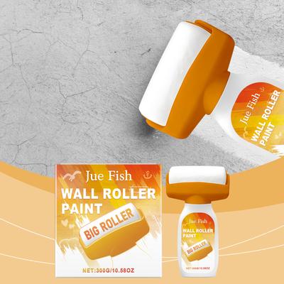 300g Touch Up Paint Roller Wall Repair Roller Paint Small Wall Patching Brush Wall Repair Brush for Kitchen Bedroom Living Room