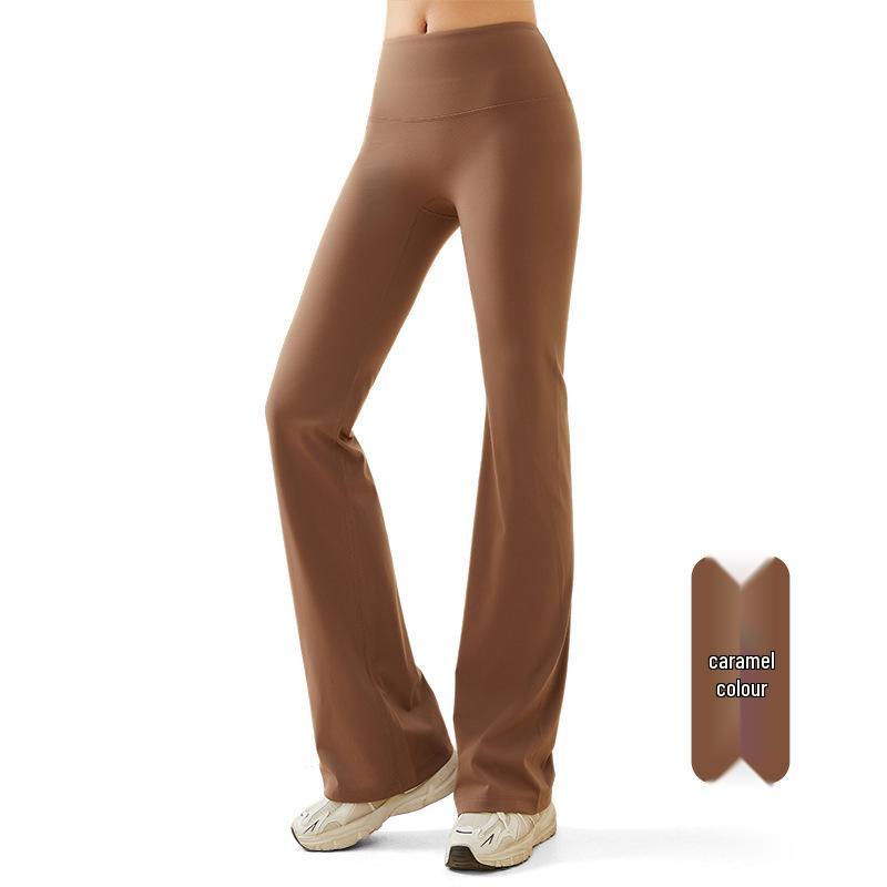 

Брюки клёш для йоги Lulu с высокой эластичностью - Утягивающие, с высокой посадкой, с эффектом персиковых ягодиц, фитнес-леггинсы S