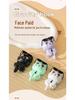 Rotating Black Cat Adhesive Wall Hook for Coats, Keys, and Hats - No-Drill Installation