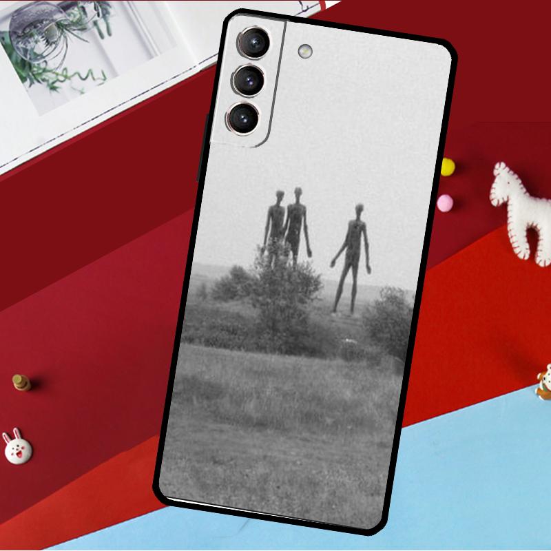Aesthetic Alien Case For Samsung Galaxy S20 FE S21 FE S22 S23 Ultra Note 20 S9 S10 Note 10 Plus Back Cover