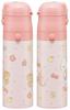 Skater Stainless Steel Water Bottle Direct Drinking 470ml Cup Drinking 430ml Lightweight Type Sanrio Hello Kitty Big Ribbon Girls Thermal Insulated
