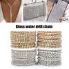 11yards/roll Crystal Rhinestone Chain Decorative Applique Crystal Trimmings Rhinestone Chain DIY Jewelry Making Accessories