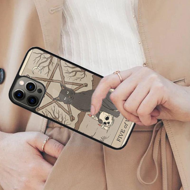 

The Empress Tarot Cat Art Print Magnetic Phone Case For APPLE iPhone 17 Air 16 14 13 12 Pro Max 15 Plus Wireless MagSafe Cover iPhone 14