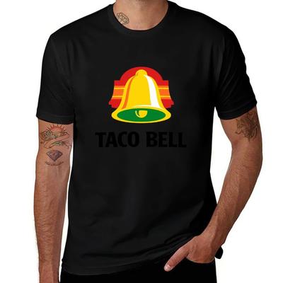 Tacos Vintage T-Shirt Lässiges Lockeres Kurzarm-T-Shirt Für Unisex