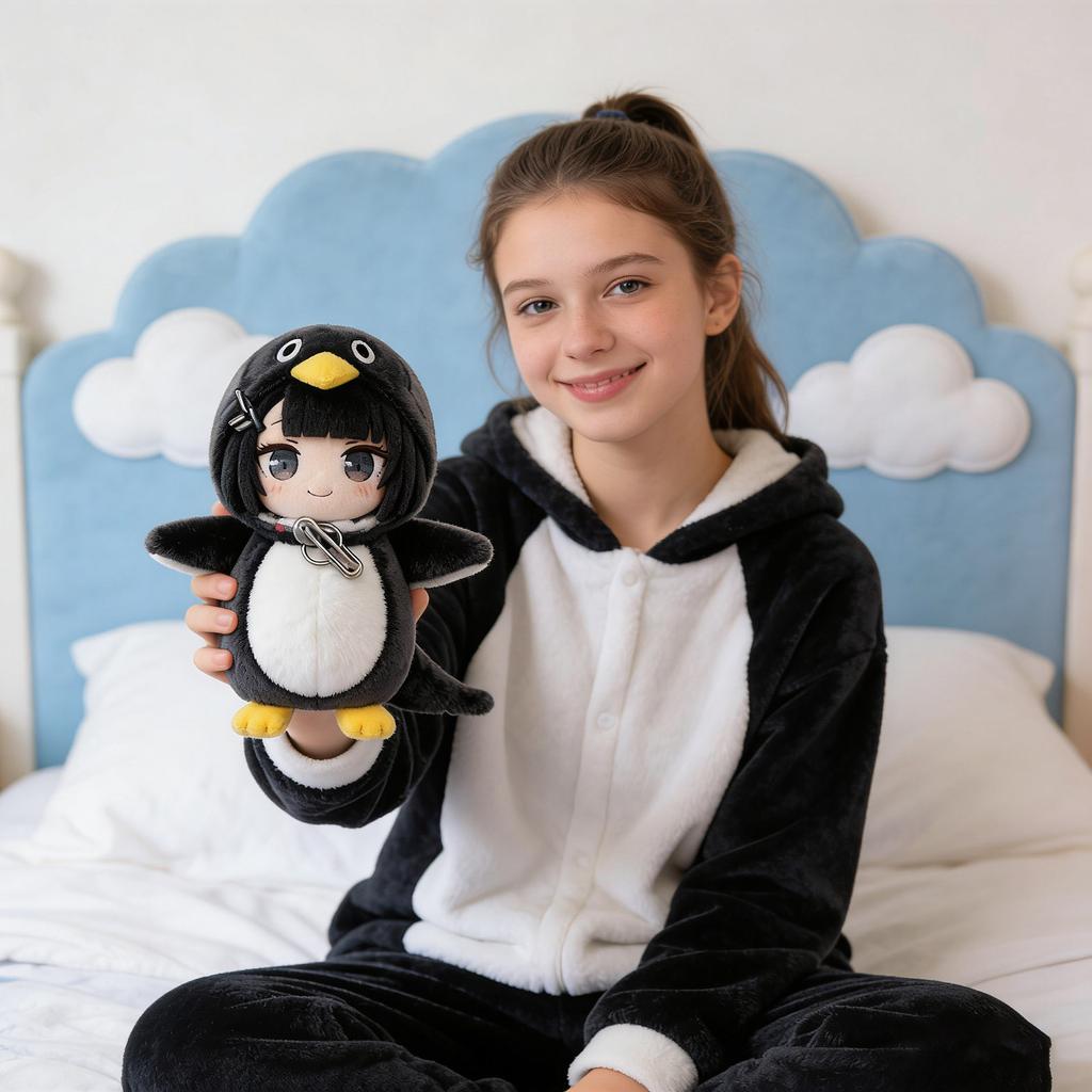 Plush Doll, Toy Gift, Cartoon , Children's Rag Doll, Children's Gift Pillow