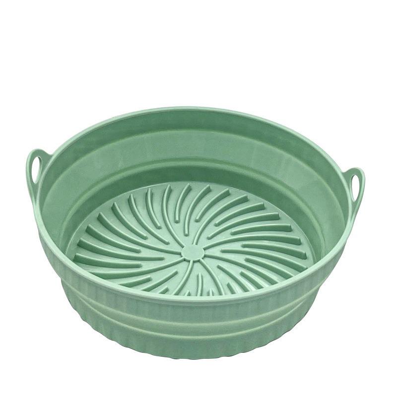 Air Fryer Mat Silicone Baking Tray Multifunctional Silicone Grill Mat Resistant To High Temperatures Pizza Fried Chicken Plates