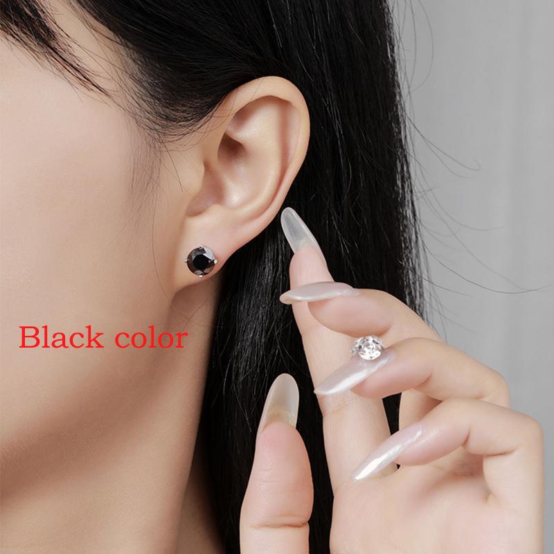 

Smyoue Each 0.3-2CT 11 Colors Green Moissanite Studs Earring for Women Screw Diamond Ear Studs Solid Silver 925 Jewelry 0.3ct and 0.3ct