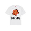 T-shirt - KENZO - boke flower - Blanc - Motif fleur - Coupe droite