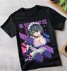 Summer Men Mitsuri Kanroji Demon Slayer TShirt Street Anime T-shirts Gift for Fan T-Shirt 100% Cotton Tee Oversized Men Clothing