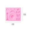 Hat Bowknot Flower Silicone Mold Fondant Chocolate Mould DIY Cake Dessert Mould Homes Kitchen Baking DIY Supplies