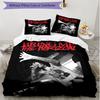 3pcs Duvet Cover Set (1*Duvet Cover + 2*Pillowcase, Without Core), Bring Me the Horizon Print Soft All‑Season Bedding Set, Home Bedroom Decor Gift