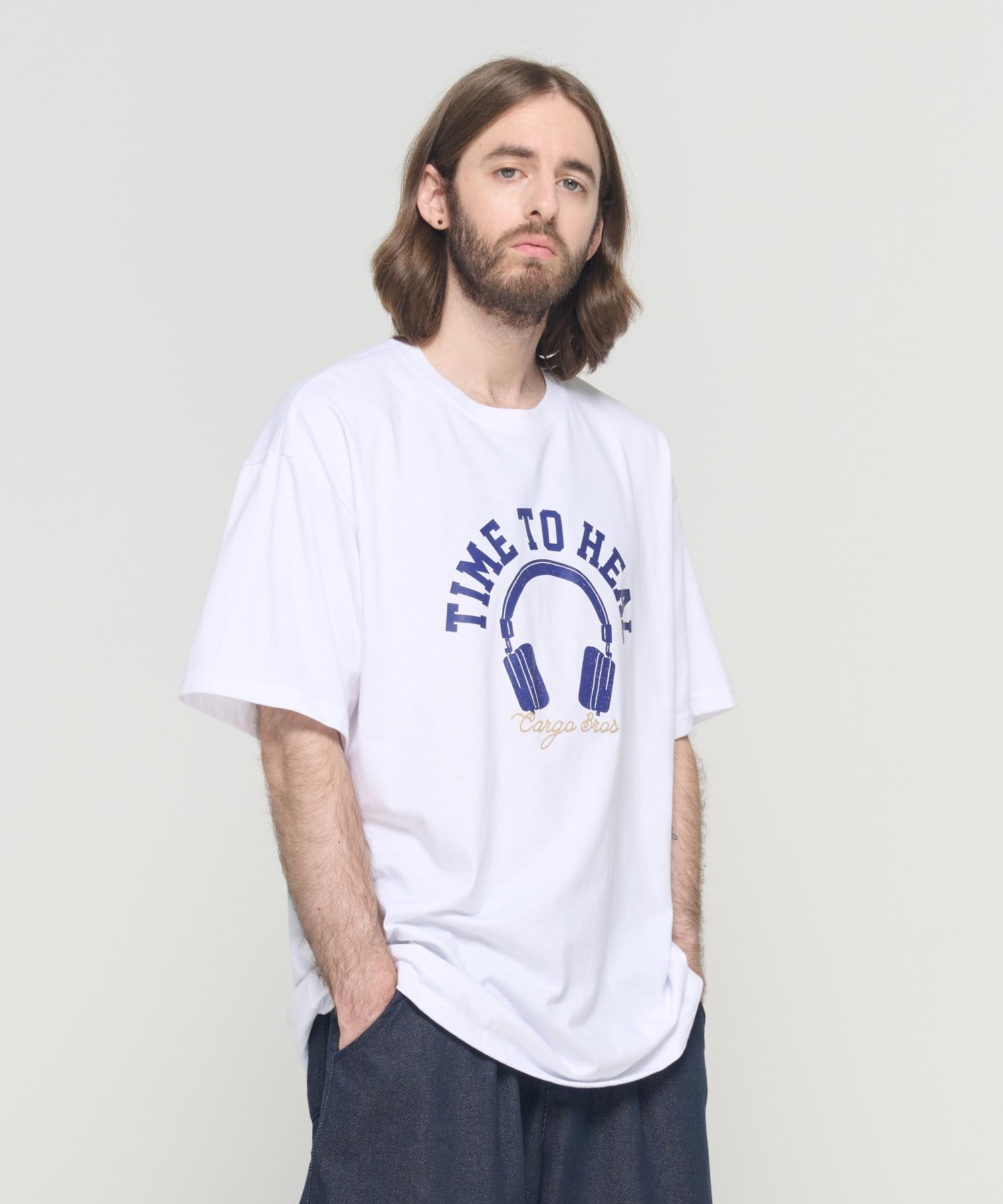 Cargo Bros Sound Hill Short Sleeve T-Shirt (White) S