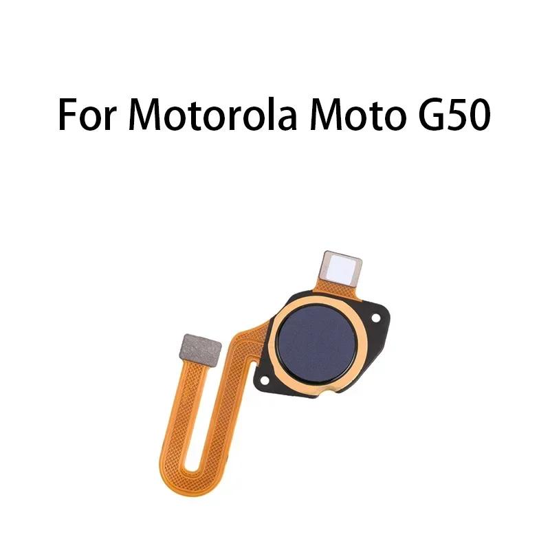 Fingerprint Sensor Flex Cable For Motorola Moto G50 phone Home Button flex cable серый