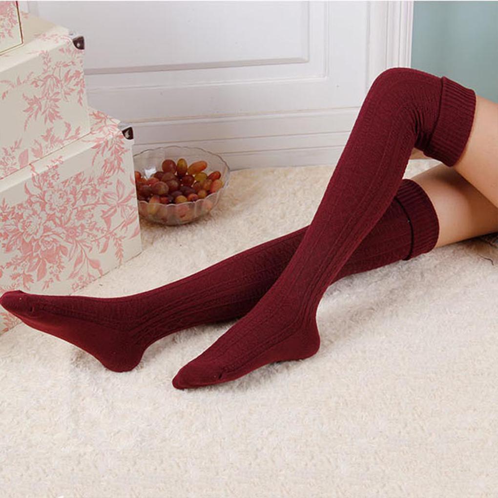 2pcs/set Women S Knee Socks Different Thigh High Styles Available Knee Socks Fashion Long Socks