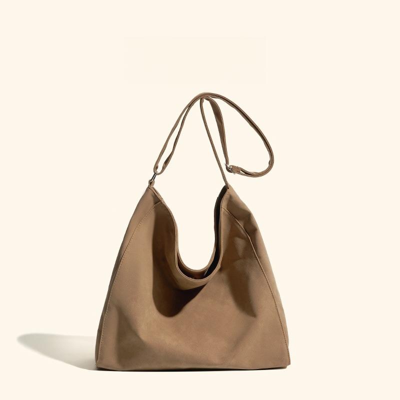 

Vintage Versatile Commuter Bag Women s Large Capacity Underarm Bag Suede Shoulder Bag Handbag