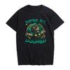 2026 Doctor Doom Marvel TShirt Chibi Were All Doomed Print Oversized Cotton Casual Crew Neck Short Sleeve Top for Men Women