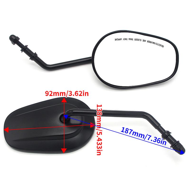 Motorcycle Side Rearview Mirror Motrcycle For Harley Davidson CVO Street Road Glide Ultra Freewheeler FLRT Night Rod    Special