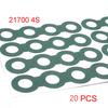 100pcs Self-Adhesive 21700 18650 26650 Battery Insulating Gasket, Hollow Paperboard Electrical Insulation Pad Rings 1S-8S Solid