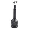 Electric Drill Mount Adapter with 12.5mm Square Drive for Hex Socket Use In Workshop Repair and Home Improvement Tasks