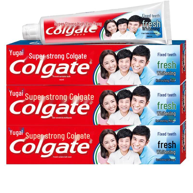 Colgate Ultra Strong High Calcium Toothpaste
