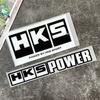 For HKS Sticker JDM Racing Decals Motorcycle Scooter Auto Window Bumper Car Decoration ADVAN Modified Accessories