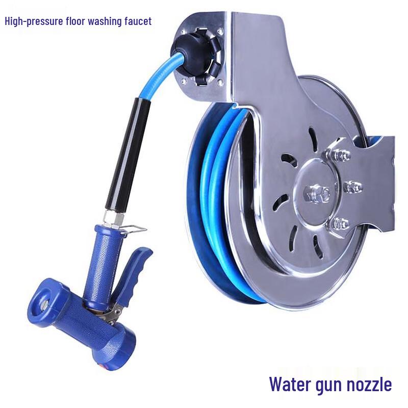 TLXT Stainless Steel Pull-Out Kitchen Faucet with High-Pressure Spray