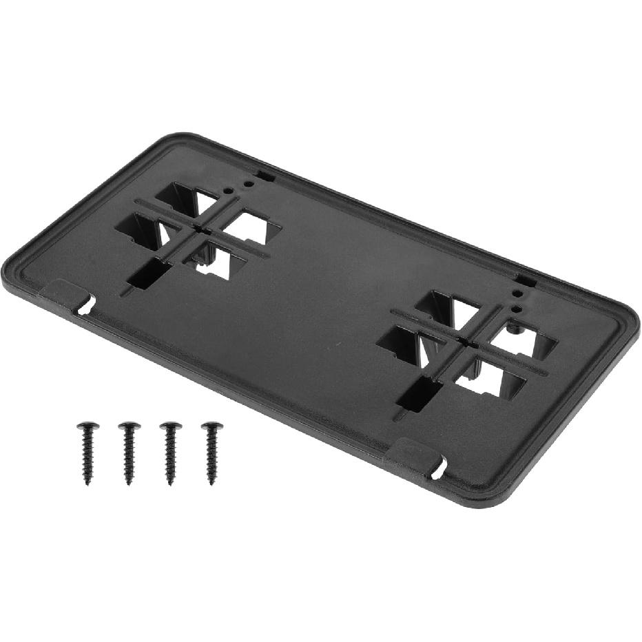 License Plate Bracket for Ford F-150 15-17 Front Bumper License Plate Frame Bracket Holder Mounting Accessories No.FL3Z17A385B Plastic W/Screws 1 Set