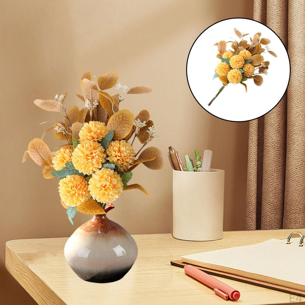 Artificial Flower Bouquet Bridal Decoration Silk Nordic DIY Flowers for Home Table Wedding