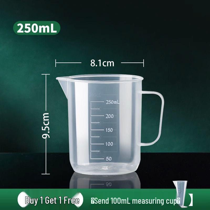 

Large 1000ml High-Temperature Resistant Plastic Measuring Cup with Scale for Kitchen and Milk Tea Shops