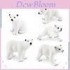 Modello in PVC di Animale Artico per Bambini, Display Educativo e Giocattolo da Collezione