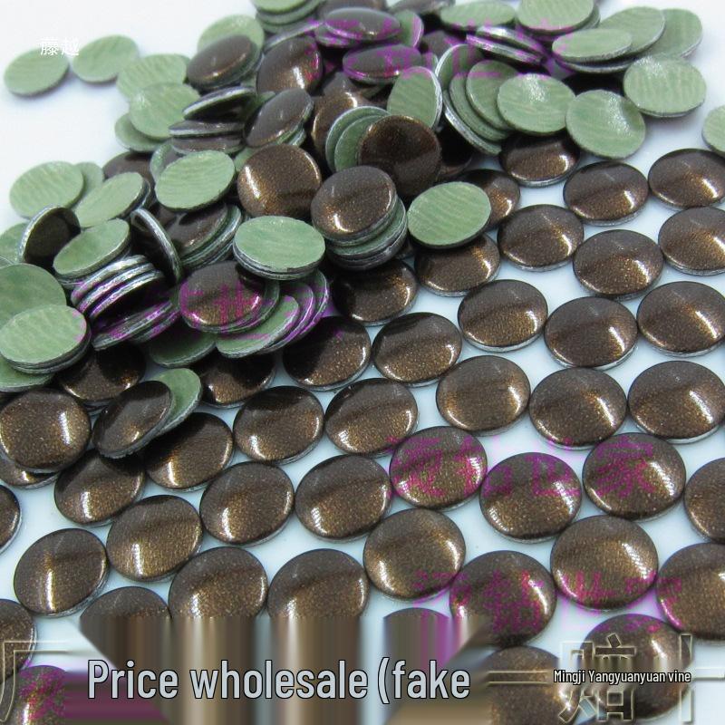 Bronze Koreanischer Aluminium Hotfix Niete für DIY Bekleidung