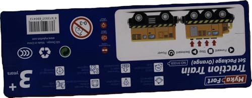 TOPLIVING Holzzugbahnzubehör Batteriebetriebene Lokomotive mit Magnetkupplung Kompatibel mit Thomas, Brio und Chuggington