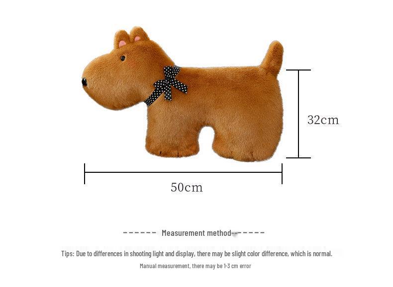 Cross-border New Collar Dog Pillow - Cute Toy Sofa Doll & West Highland Home Decoration