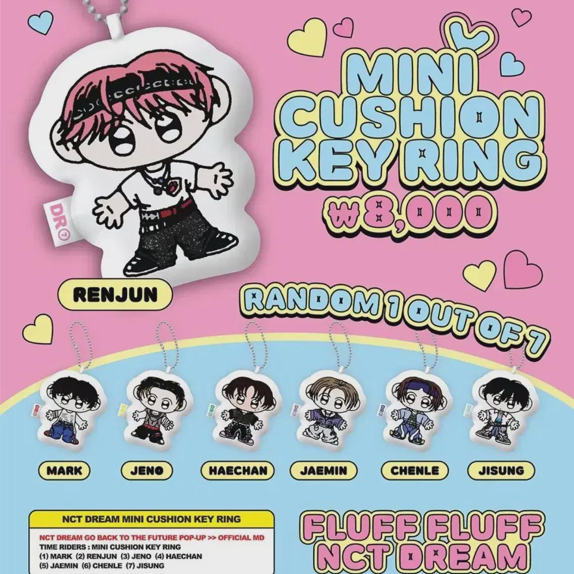 

Ncitydream Bttf Всплывающий Гача Брелок-подушка Джисын