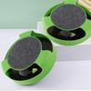Catch Mouse Motion Cat Toy Interactive Fun Puzzle Rotating Cat Mouse Chase Toys with Scratching Pad for Cats Kittens