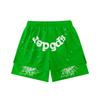 Mens Cotton Short Pants With Embroidered Loose Fit Casual Shorts Outdoor Wear