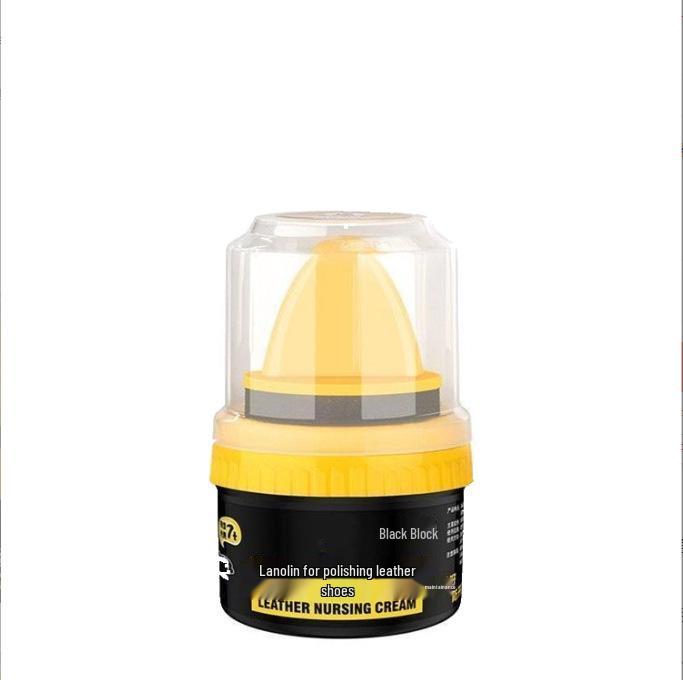 Colorless Black Shoe Polish & Leather Care Kit: Genuine Leather Oil Cleaner, Universal Shine & Brush