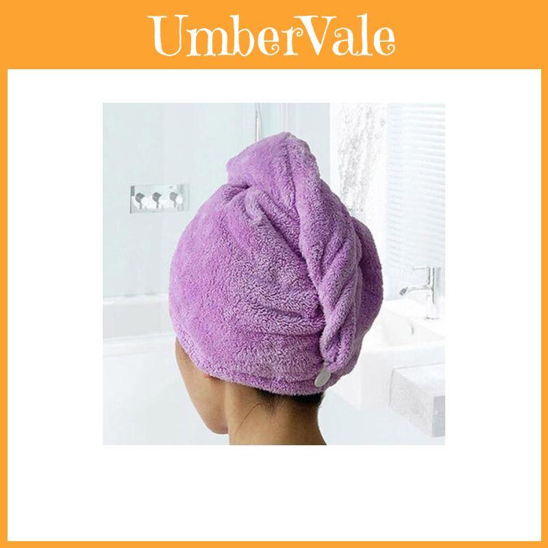 Lussuoso Turbante Twist Asciugacapelli in Microfibra per il Comfort della Spa