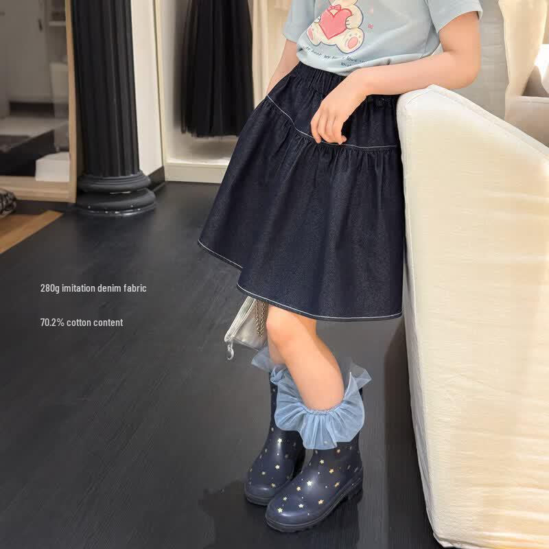 SEVEN BOBI Girls Summer Asymmetrical Skirt 110 cm